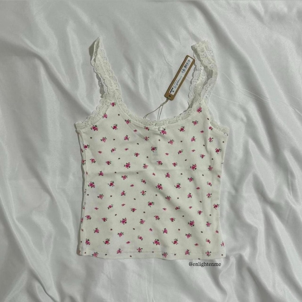 Skims Soft Lounge Lace Tank
